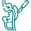 Gastric bypass surgery icon for bariatric weight loss treatment in Gurugram